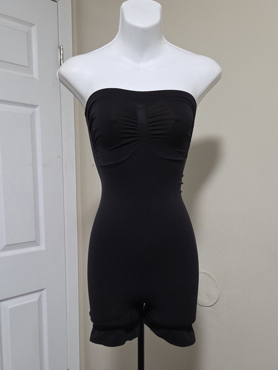 Aritzia Pants - Aritzia Black High-Waist Shaping Bodysuit Shorts